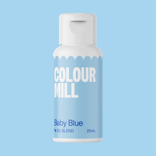 Barwnik spożywczy do mas tłustych Colour Mill 20ml Baby Blue