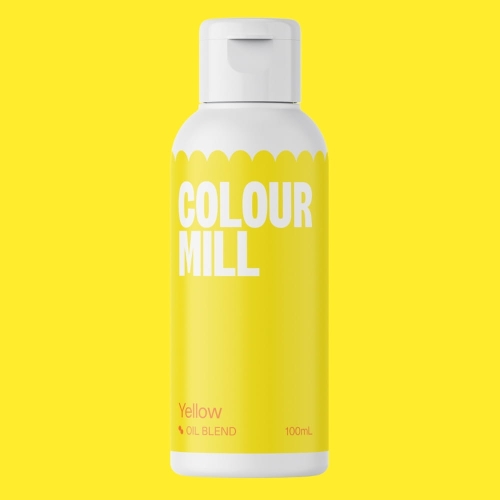 Barwnik spożywczy do mas tłustych Colour Mill 100ml Yellow
