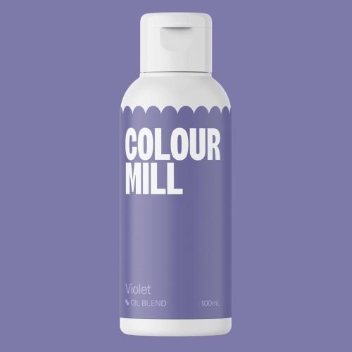 Barwnik spożywczy do mas tłustych Colour Mill 100ml Violet