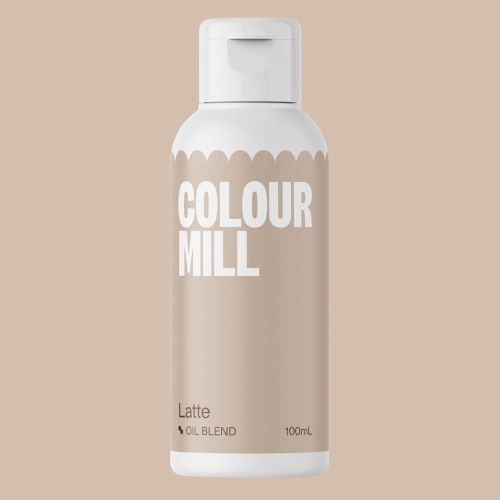 Barwnik spożywczy do mas tłustych Colour Mill 100ml Latte