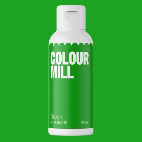 Barwnik spożywczy do mas tłustych Colour Mill 100ml Green