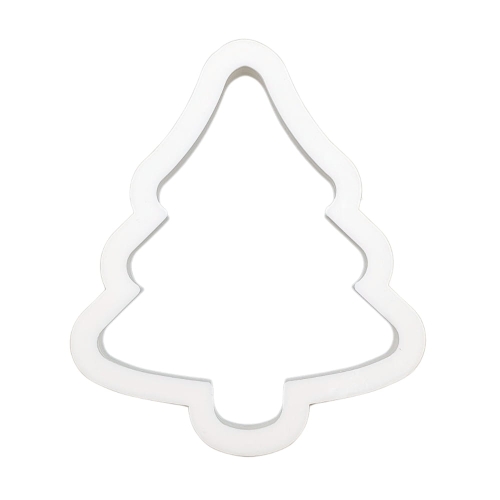 Choinka wykrojnik dla stempli do masy cukrowej