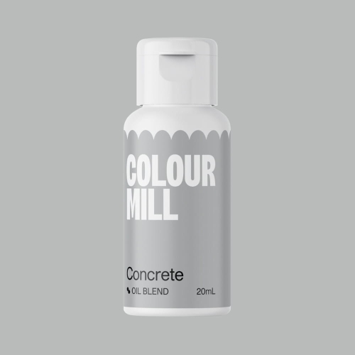 Barwnik spożywczy do mas tłustych Colour Mill 20ml Concrete