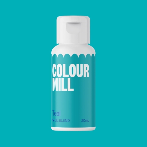 Barwnik spożywczy do mas tłustych Colour Mill 20ml Teal