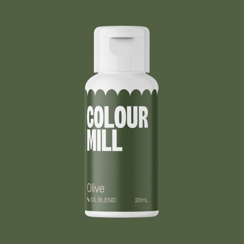 Barwnik spożywczy do mas tłustych Colour Mill 20ml Olive