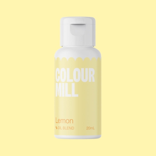 Barwnik spożywczy do mas tłustych Colour Mill 20ml Lemon