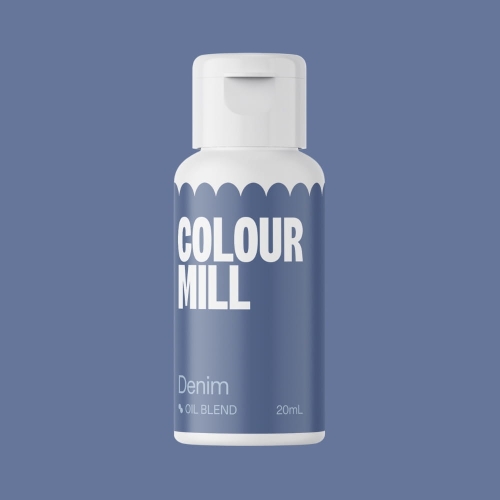 Barwnik spożywczy do mas tłustych Colour Mill 20ml Denim