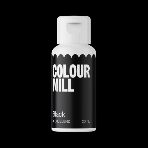 Barwnik spożywczy do mas tłustych Colour Mill 20ml Black