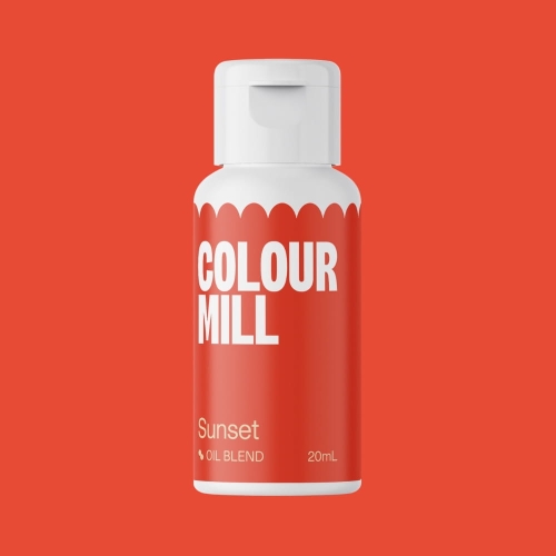Barwnik spożywczy do mas tłustych Colour Mill 20ml Sunset