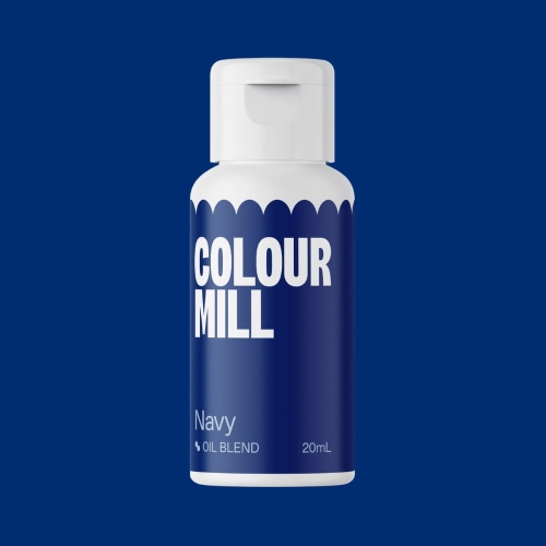 Barwnik spożywczy do mas tłustych Colour Mill 20ml Navy