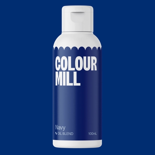 Barwnik spożywczy do mas tłustych Colour Mill 100ml Navy