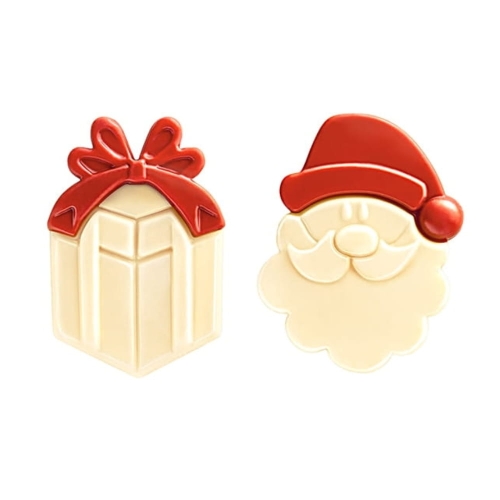 Prezenty Mikołaja Świąteczna dekoracja czekoladowa 126szt