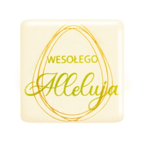 Wesołego Alleluja dekoracja czekoladowa na Wielkanoc 228szt