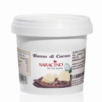 Masło kakaowe spożywcze naturalne Saracino 200g