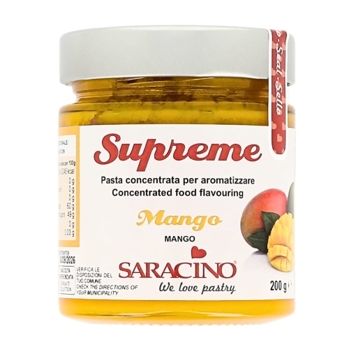 Aromat w kremie Mango pasta smakowa Saracino 200g