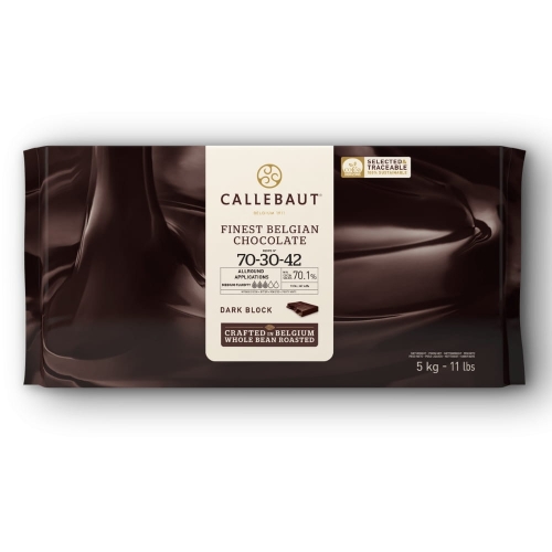 Gorzka czekolada 70,5% Callebaut Receptura 70-30-42 Blok 5kg