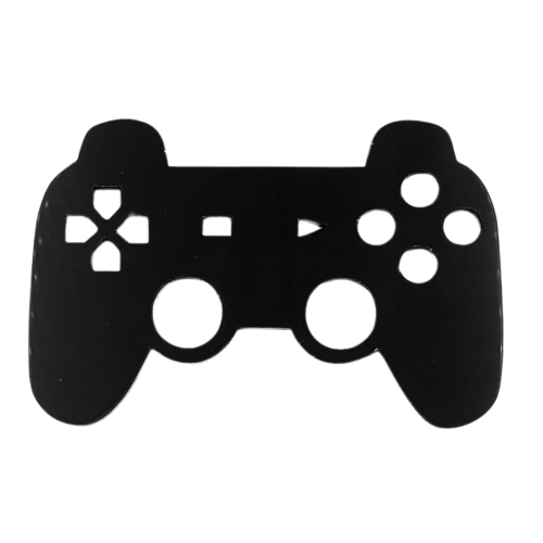 Czarny Pad kontroler joystick Topper na bok tortu 10x6,4cm