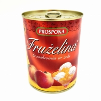 Frużelina brzoskwiniowa owoce w żelu Brzoskwinia Prospona 380g