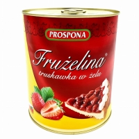 Frużelina truskawkowa owoce w żelu Truskawka Prospona 3,2kg