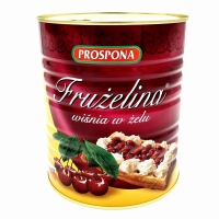 Frużelina wiśniowa owoce w żelu Wiśnia Prospona 3,2kg