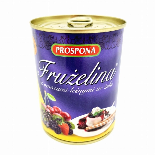 Frużelina z owoców leśnych w żelu Owoce Leśne Prospona 380g