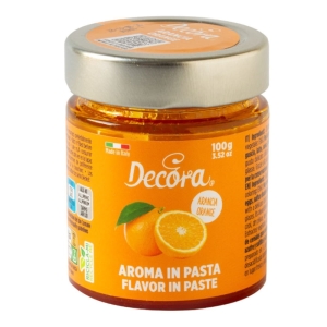 Pasta smakowa owocowa Pomarańczowa Decora 100g