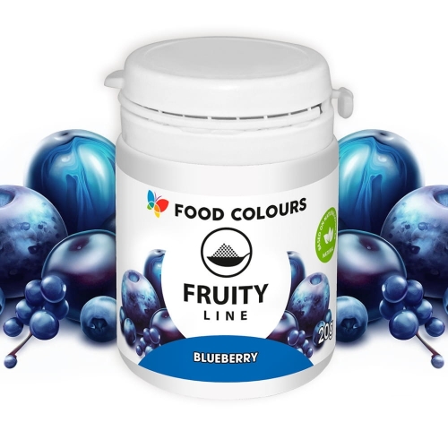 Barwnik naturalny Blue Berry Fruity Line Niebieski 20g