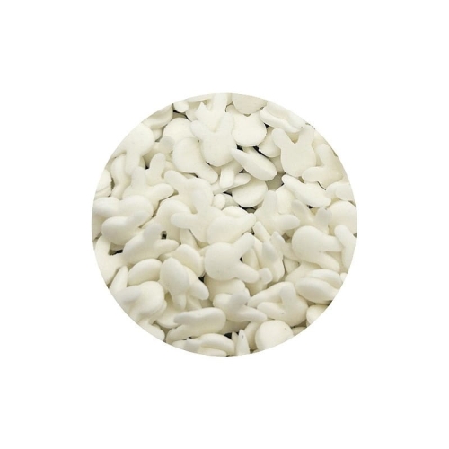 Białe Króliczki posypka cukrowa na Wielkanoc konfetti 40g