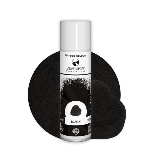 Czarny zamsz w sprayu 250 ml