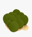 Zastosowanie jadalnego zamszu Velvet Bottle Green