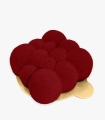 Zastosowanie jadalnego zamszu Velvet Burgundy
