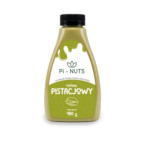 Sos topping pistacjowy polewa do lodów Pi-Nuts 480g
