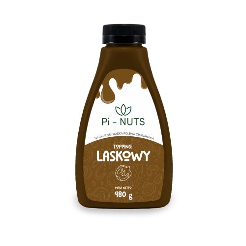 Sos topping laskowy polewa do lodów Pi-Nuts 480g