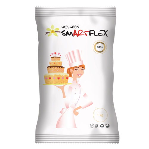 Masa cukrowa do kwiatów Smartflex Flower Biała 1kg