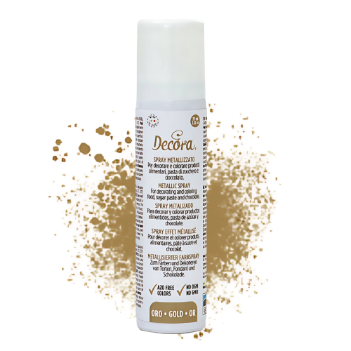 Barwnik w sprayu metalizowany Złoty 9600550