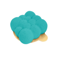 Zastosowanie jadalnego zamszu Velvet Turquoise