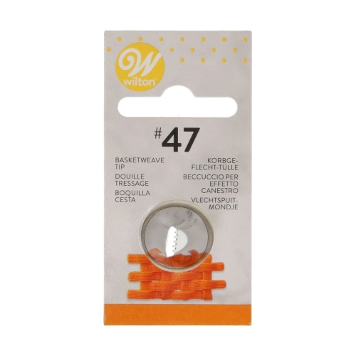 Tylka cukiernicza #47 Wilton standardowa Plecionka