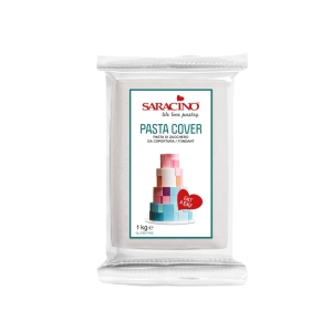 Masa cukrowa na tort Saracino Pasta COVER TOP biała 1kg