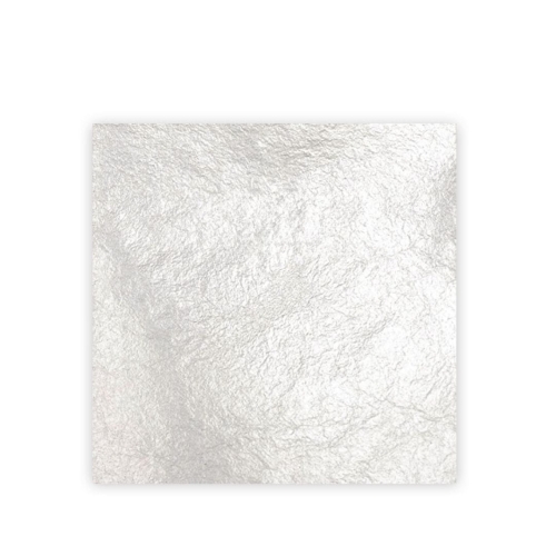 Jadalne Srebro w płatkach 86x86mm Ag 999 Decora 5 arkuszy