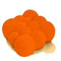 Zastosowanie jadalnego zamszu Velvet Orange