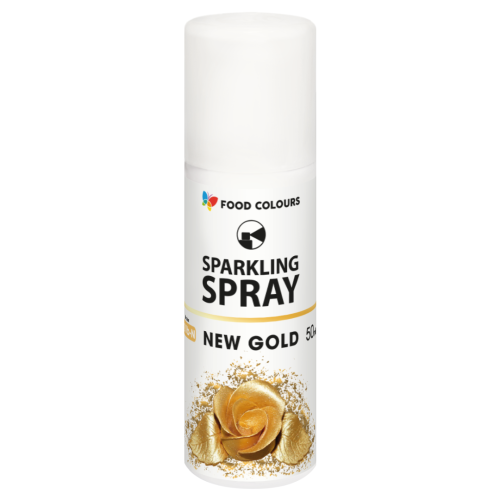 Barwnik spożywczy w sprayu Food Colours Złoty 50ml