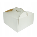 Wysokie kartony na tort z uchwytem 36 x 36 x 25 cm