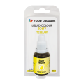 Barwnik w płynie do aerografu kroplomierz Żółty 20ml