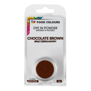 Barwnik spożywczy w proszku Czekoladowy Brązowy 4g