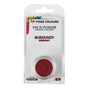 Barwnik spożywczy w proszku Bordowy 4g