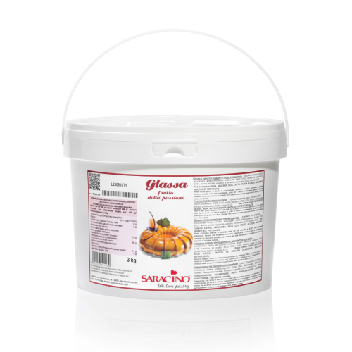 Polewa lustrzana owocowa Mirror Glaze Saracino Marakuja 3kg