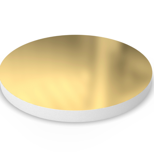 Podkład pod tort styrodur angielski bardzo gruby Złoty 38cm