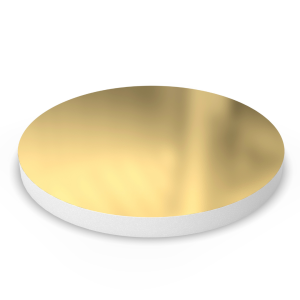 Podkład pod tort styrodur angielski bardzo gruby Złoty 34cm