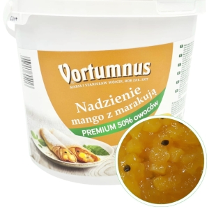 Nadzienie mango-marakuja Premium 50% owoców Vortumnus 6kg