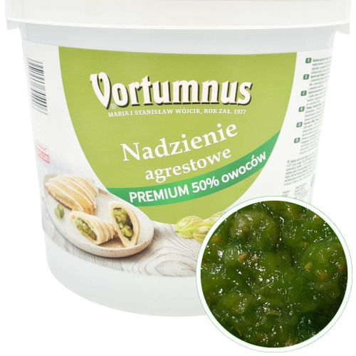 Nadzienie agrestowe Premium 50% owoców Vortumnus 6kg